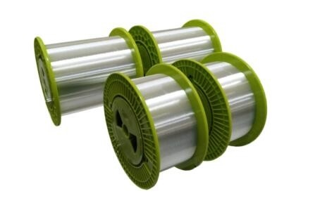 10KM G.657.A2 200µm Aqua Glass Bare Fiber Cable Reel