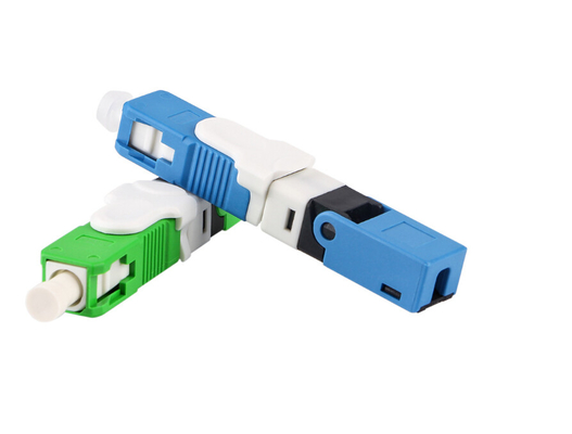 Bow Type Drop Cable SC APC Embedded Fiber Optic Components