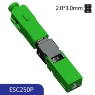 50N Tensile FTTH 3.0mm SC APC Embedded Fiber Quick Connector