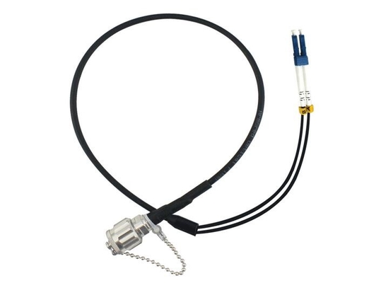 Black Fiber Optic Patch Cables 2 Core FTTA ODC Connector For BBU RRU Base Station