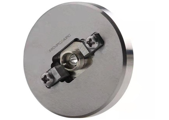 Manual Stainless Steel Fiber Optic Polishing Disc Sanding Grinding Disk FC/SC/ST/LC