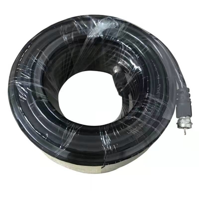 Black RG59/U RG6/U RG11/U Coaxial Cable for Video Applications
