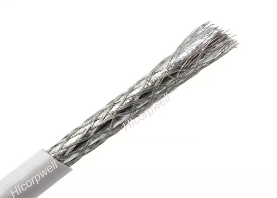 RoHS Approved White RG6 Coaxial Cable For Video Applications