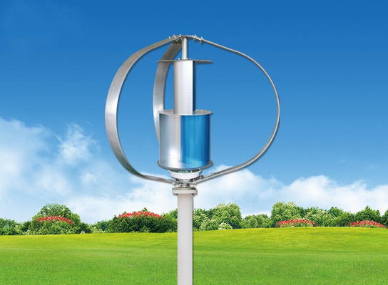 Residential Darrieus Vertical Axis Wind Power System With Magnetic Levitation