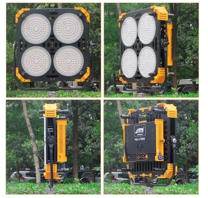 Outdoor Four Headlights Photography Fill Light Space Lamp 750W