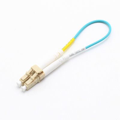 LC Duplex PVC Single Mode Fiber Loopback Module Cable For Data Center