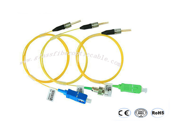SC /FC/LC APC Fiber Optic Pigtail SM 9/125um 1310nm 2.5GHz FP &amp; DFB Coaxial Laser Diode