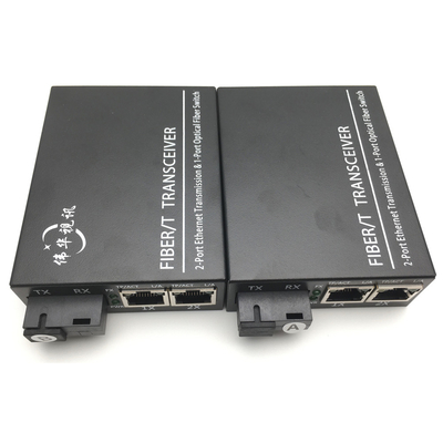 Fiber Optic Transceiver Media Converter 10/100/1000Base-TX and 1000Base-SX  100 Base Fast Transmission Module