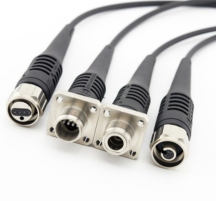 5.0 Mm Multimode Armoured Optical Cable 2 X 62.5um With ODC2 Plug Connectors