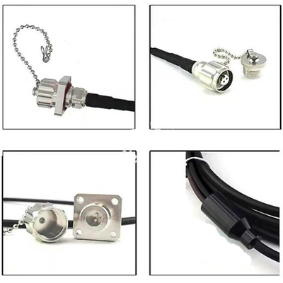 2 or 4 Channels  ODC To Duplex LC Cable IP67 outdoor ODC 2 core connector  ODC Plug socket to LC Patch Cables