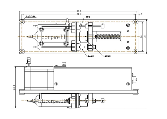 Ｈigh Accuracy Three Channel Plunger Syringe &amp; Syringe Module Negative Pressure Pump