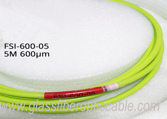 Energy Fiber Laser 5meters FSI-600-05 FSI-400-05 Fiber Cables High Power Laser Cable Wavelength 600um