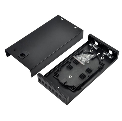 8 Port Fiber Optic Termination Box includes ABS Type Fiber Splitter Distribution Box