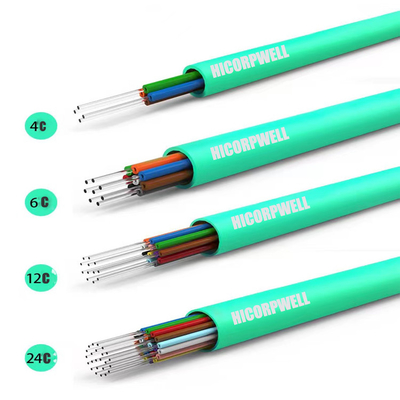 Flame Retardant  OM2 OM3-150 OM3-300 OM4 Indoor Fiber Optic Cable