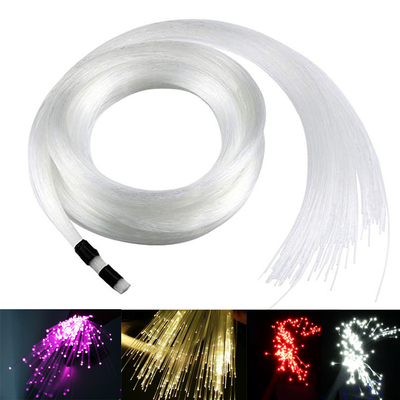 0.75mm POF Fiber Bundle Lighting Guide PMMA Plastic Bare Light Optical Fiber